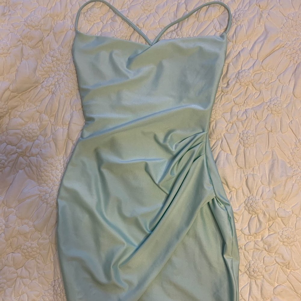 Mini Dress Light Blue